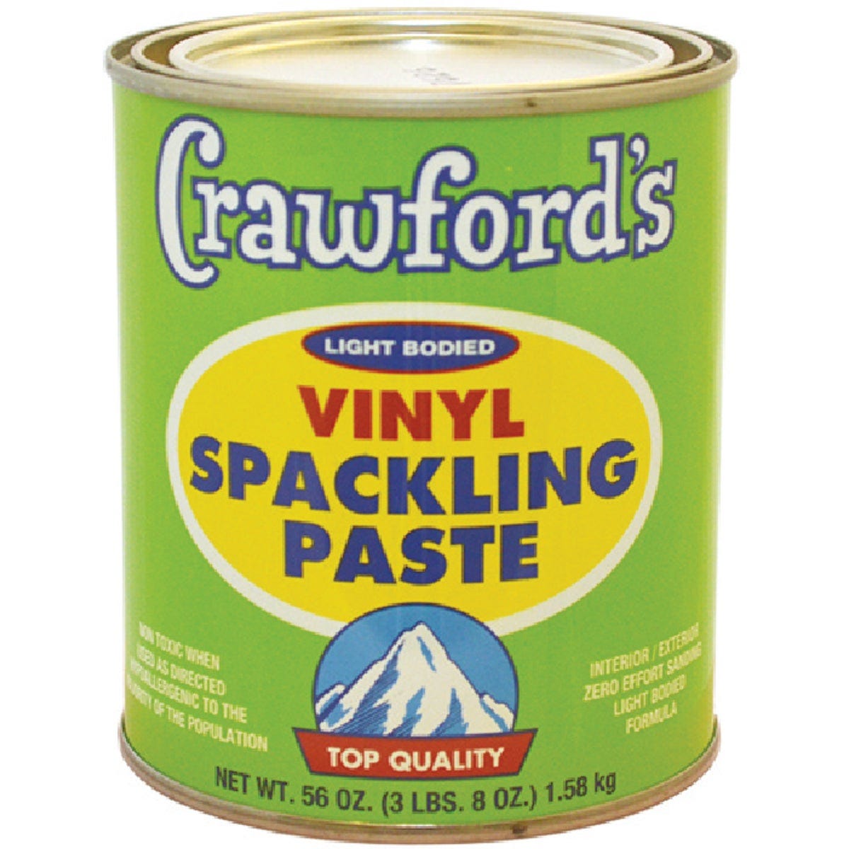 Crawford's Free 1 Qt. General Purpose Vinyl Spackling, 082-735 Crawford's Free 1 Qt. General Purpose Vinyl Spackling, 082-735