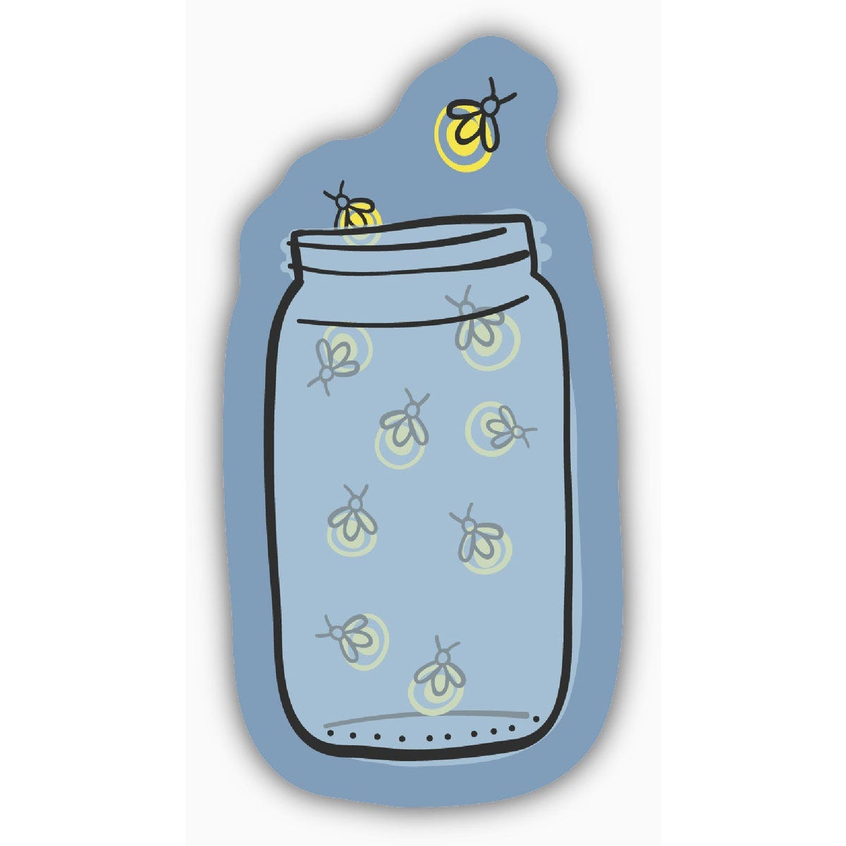 Stickers Northwest Firefly Jar Large Sticker-