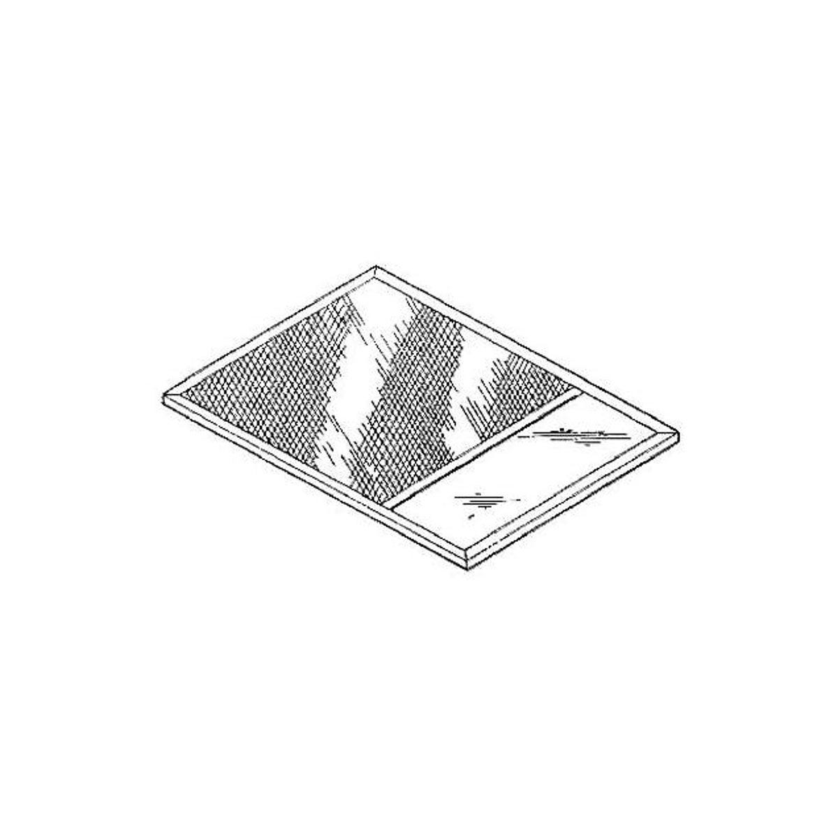 Broan Aluminum Range Hood Filter with Light Lens Broan Aluminum Range Hood Filter with Light Lens