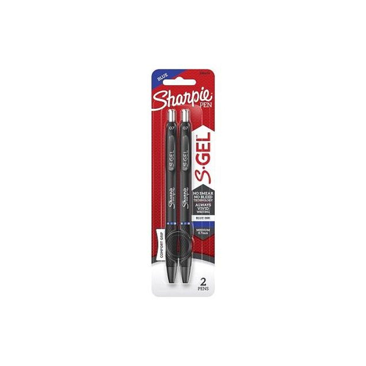 Sharpie Blue S-Gel Pen (2-Pack)