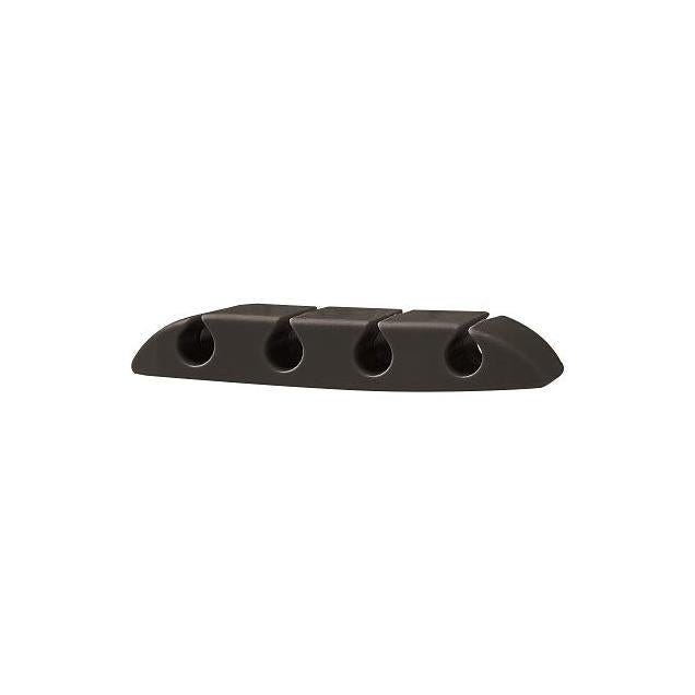 RCA Black 4 Channel Cable Organizer (3-Pack)