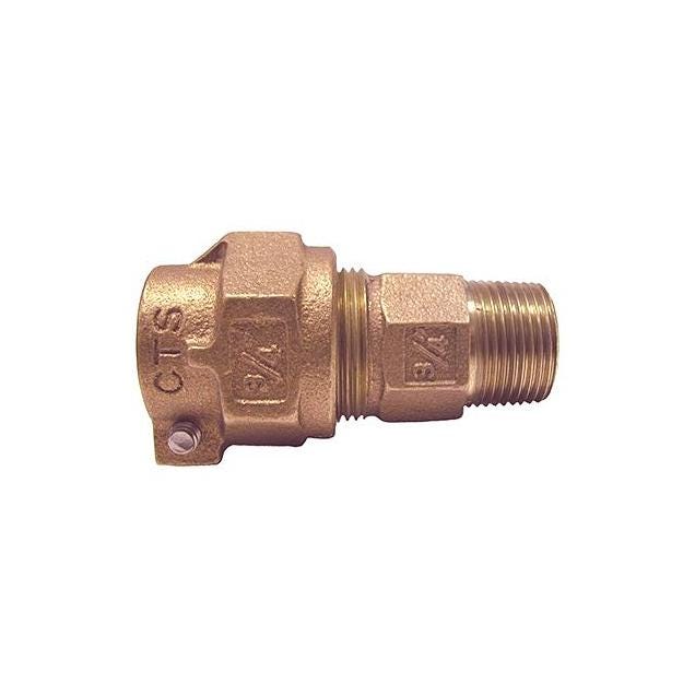 Legend Valve CTS PAK x MIP 3/4 x 1 In. Water Service Copper Coupling, Lead Free Legend Valve CTS PAK x MIP 3/4 x 1 In. Water Service Copper Coupling, Lead Free