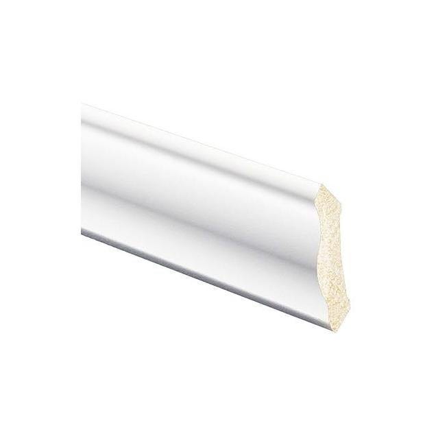 Inteplast Building 2-1/8 In. x 8 Ft. Crystal White Polystyrene Interior Crown Moulding