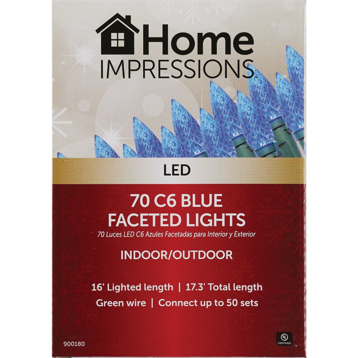 Home Impressions Blue 70-Bulb C6 LED Light Set - photo 2 Home Impressions Blue 70-Bulb C6 LED Light Set - photo 2