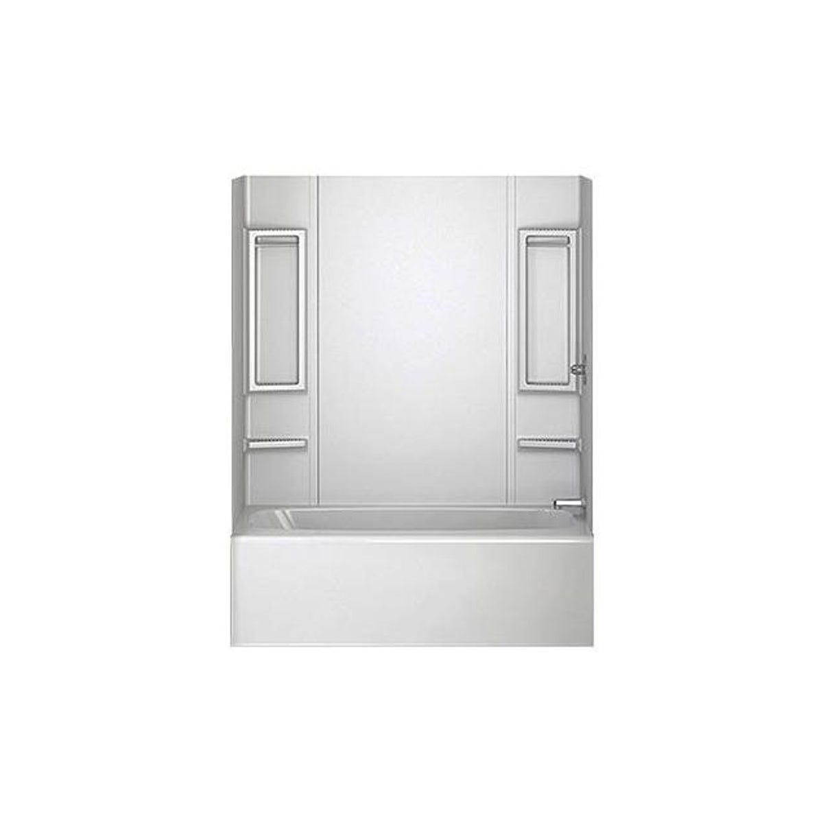 Delta 5-Piece White Galiant Bathtub Wall Surround Set Delta 5-Piece White Galiant Bathtub Wall Surround Set