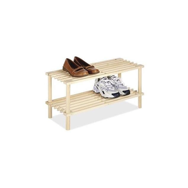 Whitmor Natural Wood Household Shelf Whitmor Natural Wood Household Shelf
