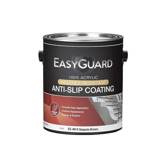 EasyGuard Sequoia Brown Flat Acrylic Anti-Slip Floor Coating, 1 Gal. EasyGuard Sequoia Brown Flat Acrylic Anti-Slip Floor Coating, 1 Gal.