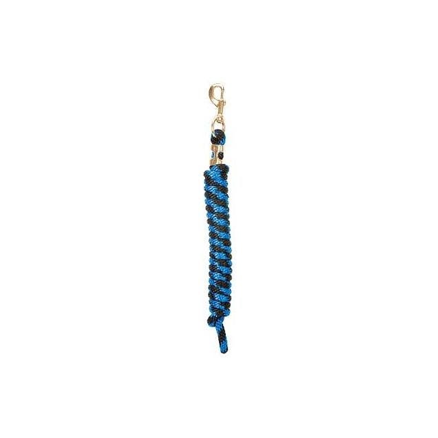 Weaver Leather Horse Lead Rope, Blue & Black Poly, 10 Ft.
