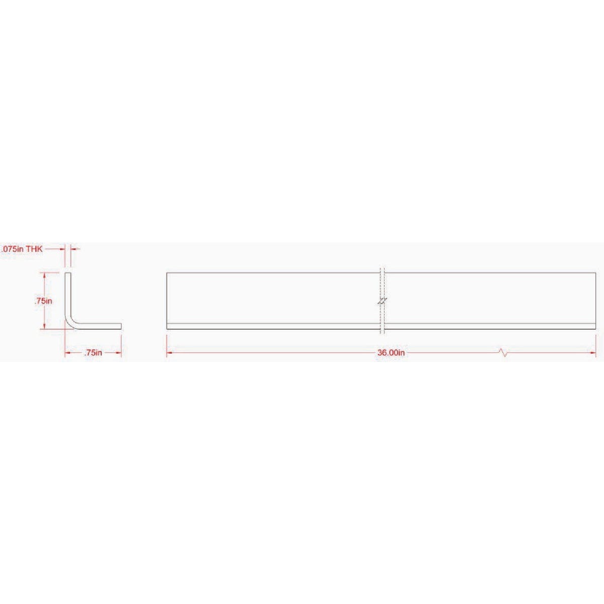 Hillman SteelWorks 1 In. x 1 In. x 3 Ft. 14 ga Zinc-Plated Angle - photo 2 Hillman SteelWorks 1 In. x 1 In. x 3 Ft. 14 ga Zinc-Plated Angle - photo 2