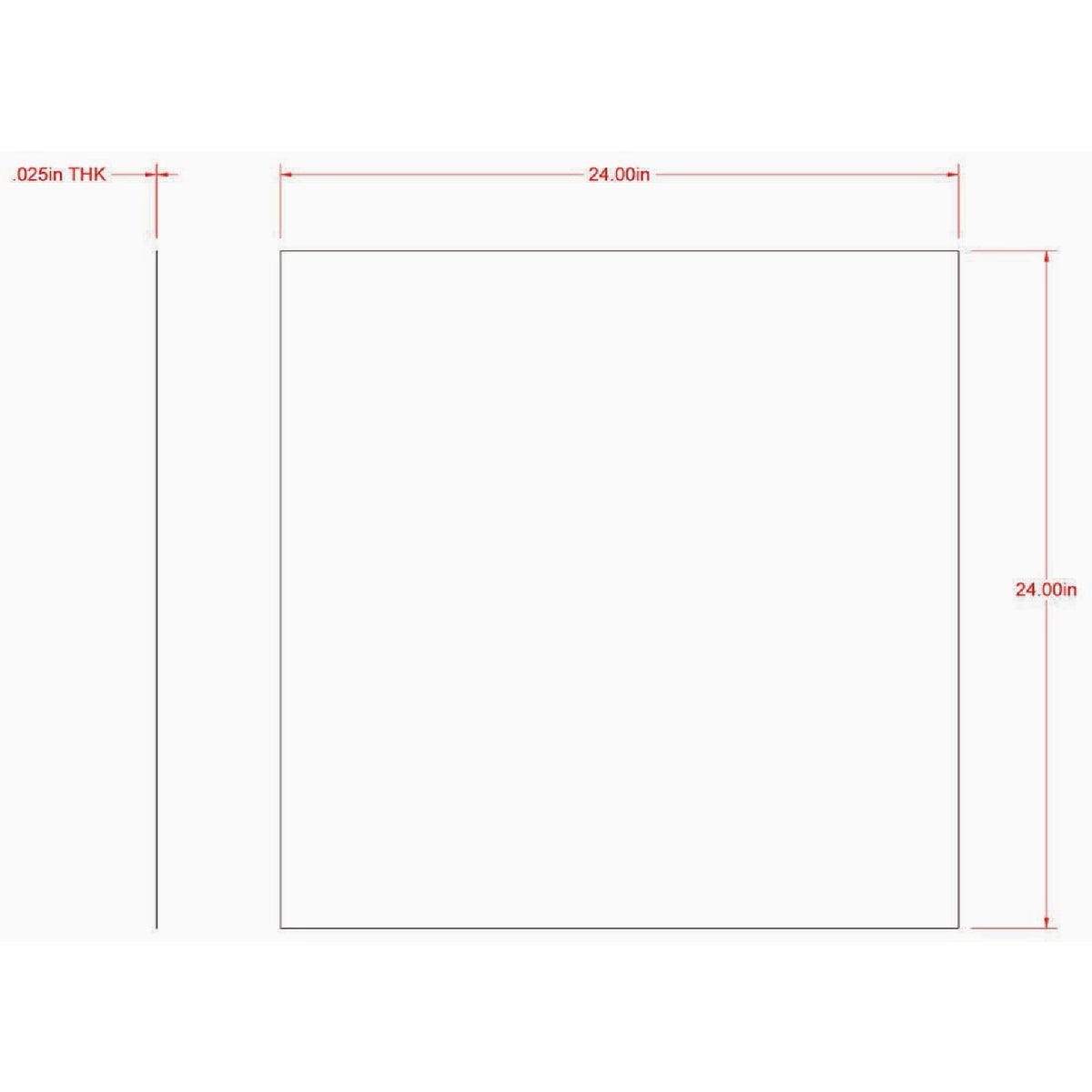 Hillman SteelWorks 24 In. x 24 In. Aluminum Sheet - photo 3 Hillman SteelWorks 24 In. x 24 In. Aluminum Sheet - photo 3