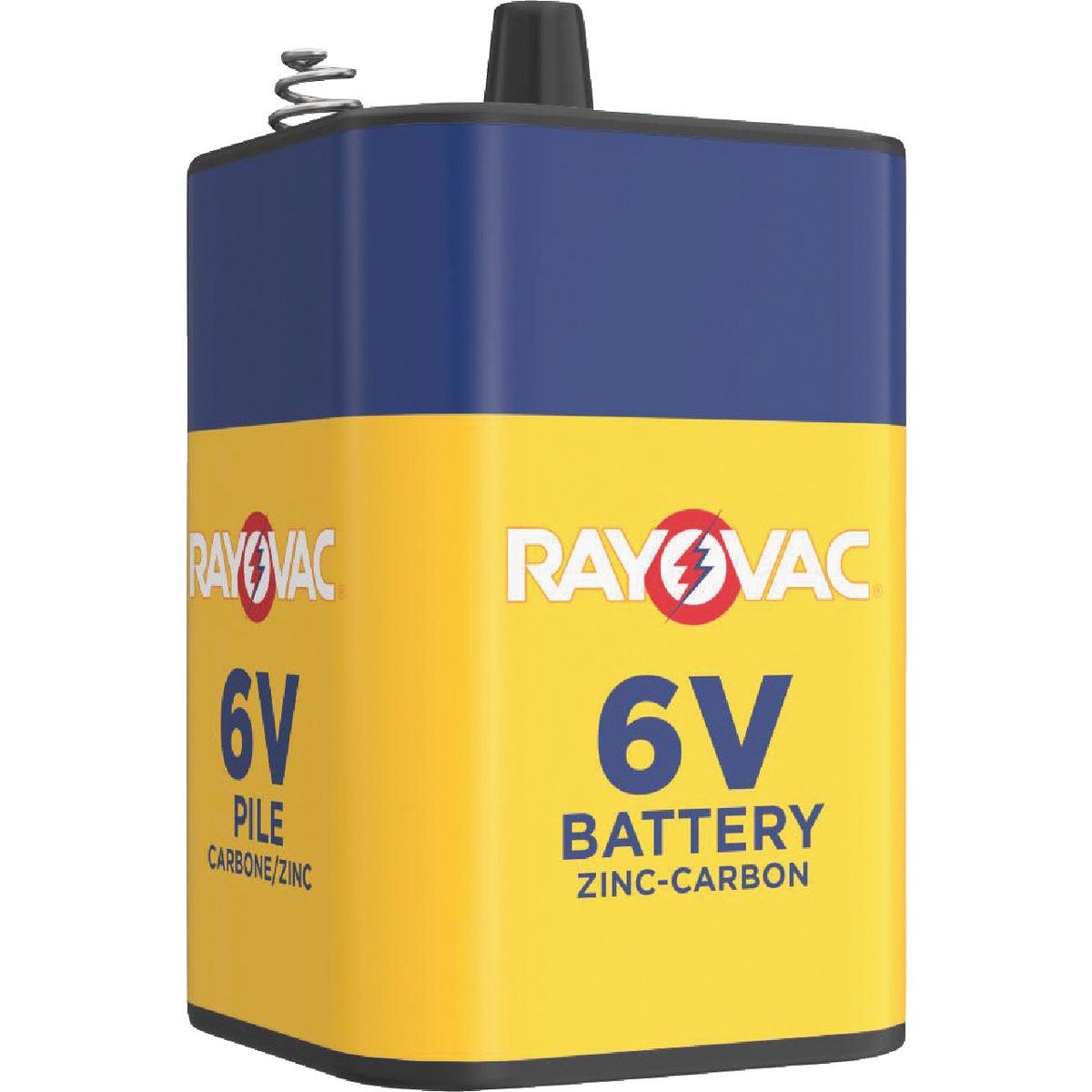Rayovac 12V Screw Terminal Zinc Lantern Battery Rayovac 12V Screw Terminal Zinc Lantern Battery