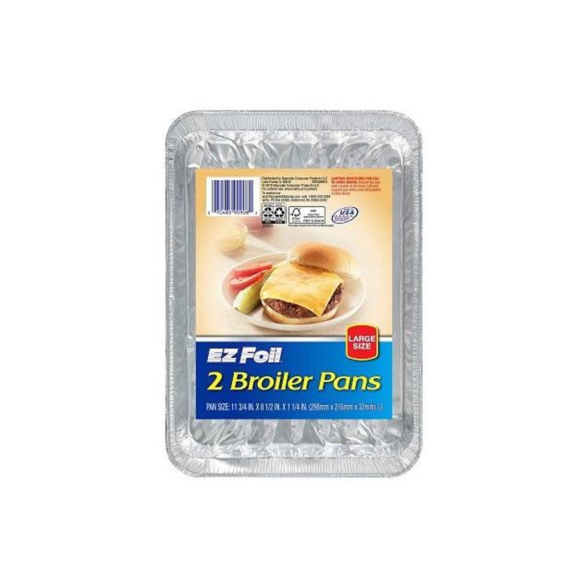 Reynolds EZ Foil Broiler Pan (2-Pack)