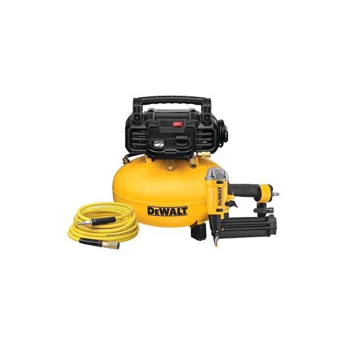 DeWalt 6-Gal. Pancake Compressor and 18-Ga. Brad Nailer Combo Kit