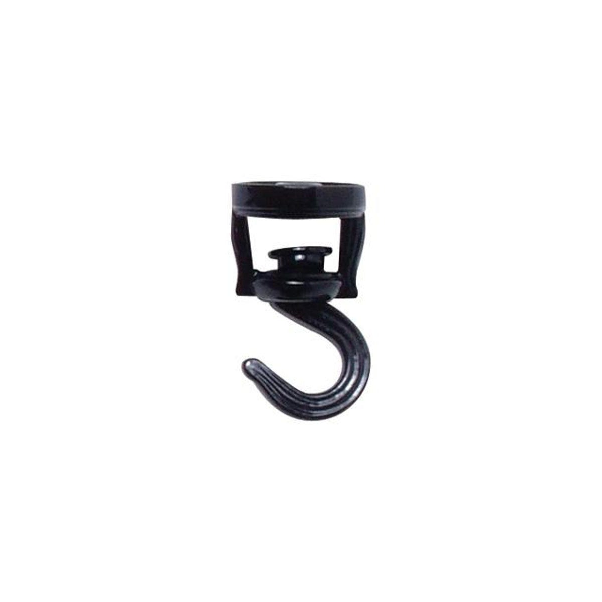 Black Swivel Ceiling Plant Hook
