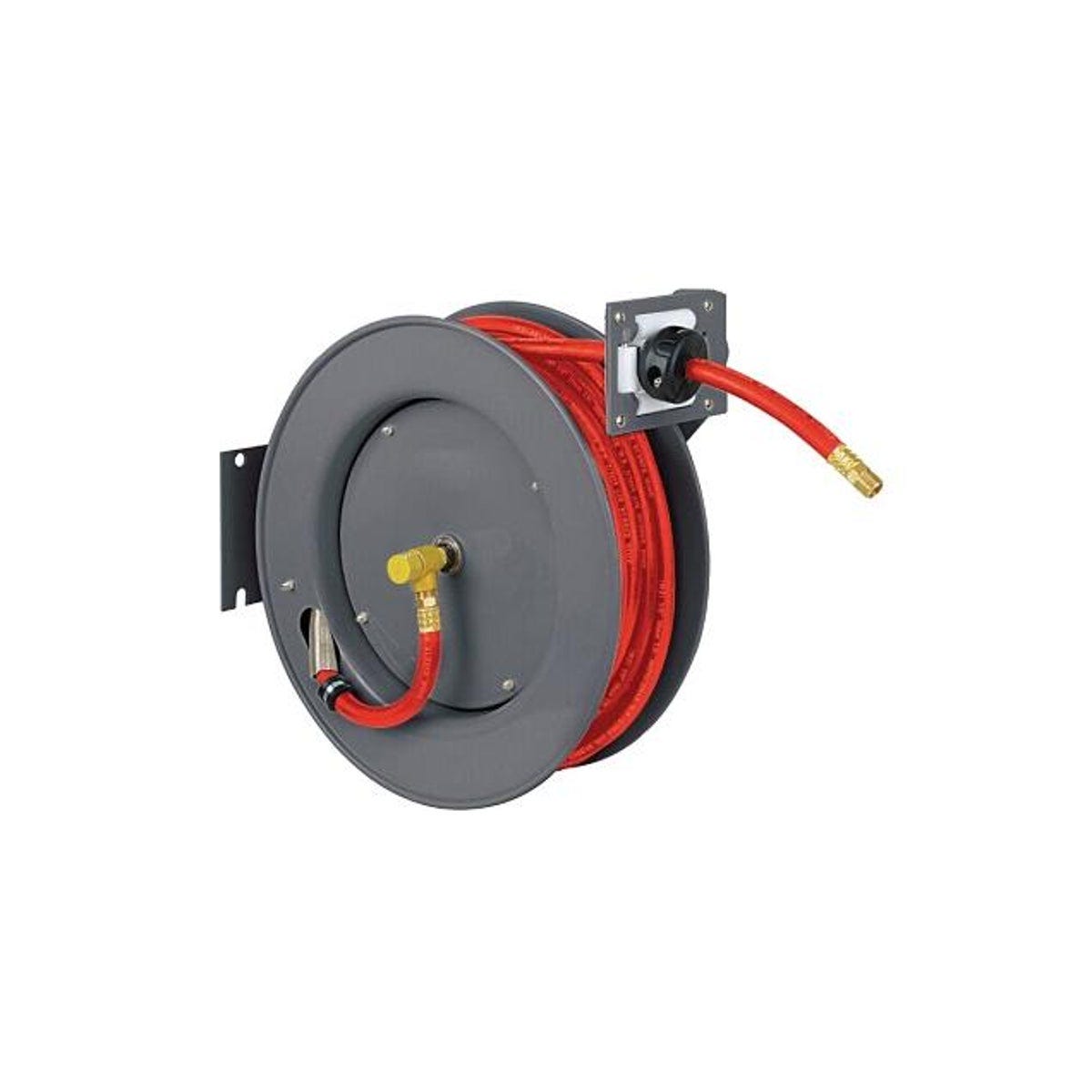 3/8 In. x 50 Ft. Rubber Air Hose Reel