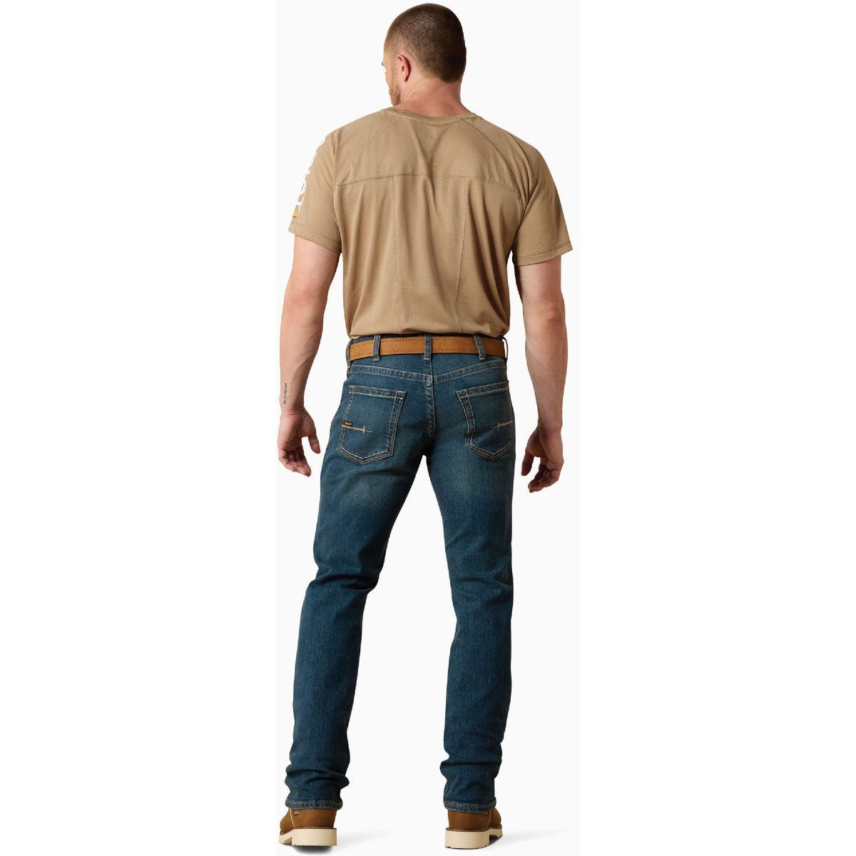 Ariat Men's 32x30 Rebar M5 Straight DuraStretch Edge Stackable Straight Leg Jean - photo 2