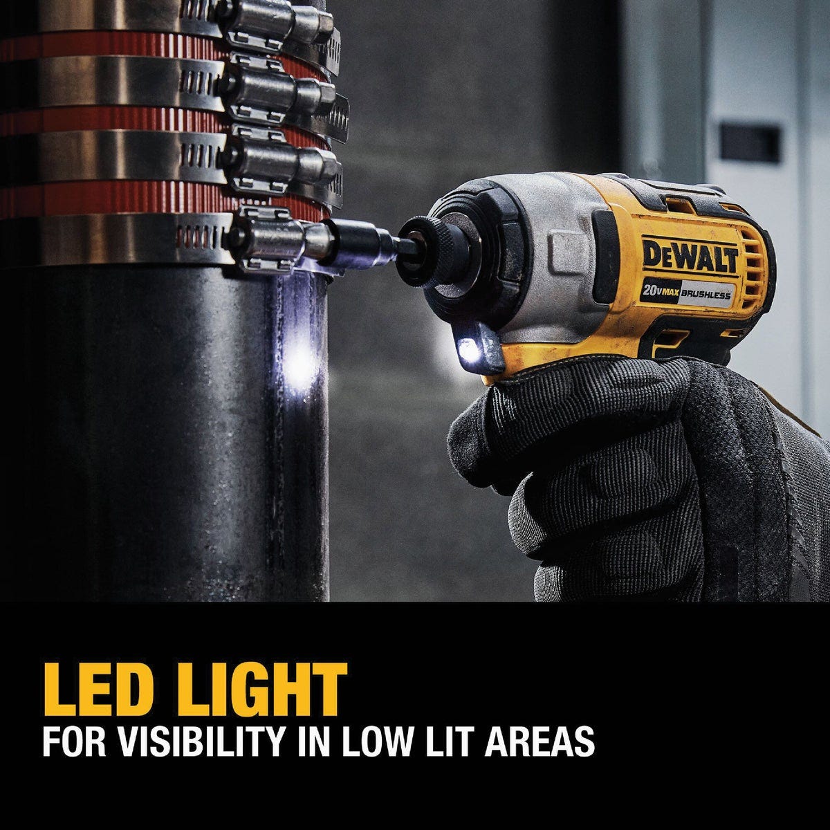 DEWALT 20V MAX Brushless 1/4 In. Hex Cordless Impact Driver Kit with 2.0 Ah Battery & Charger - photo 4