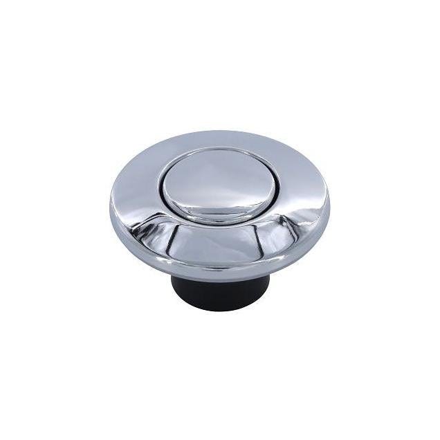 Danco Garbage Disposal Top Mount Replacement Air Switch Button, Chrome