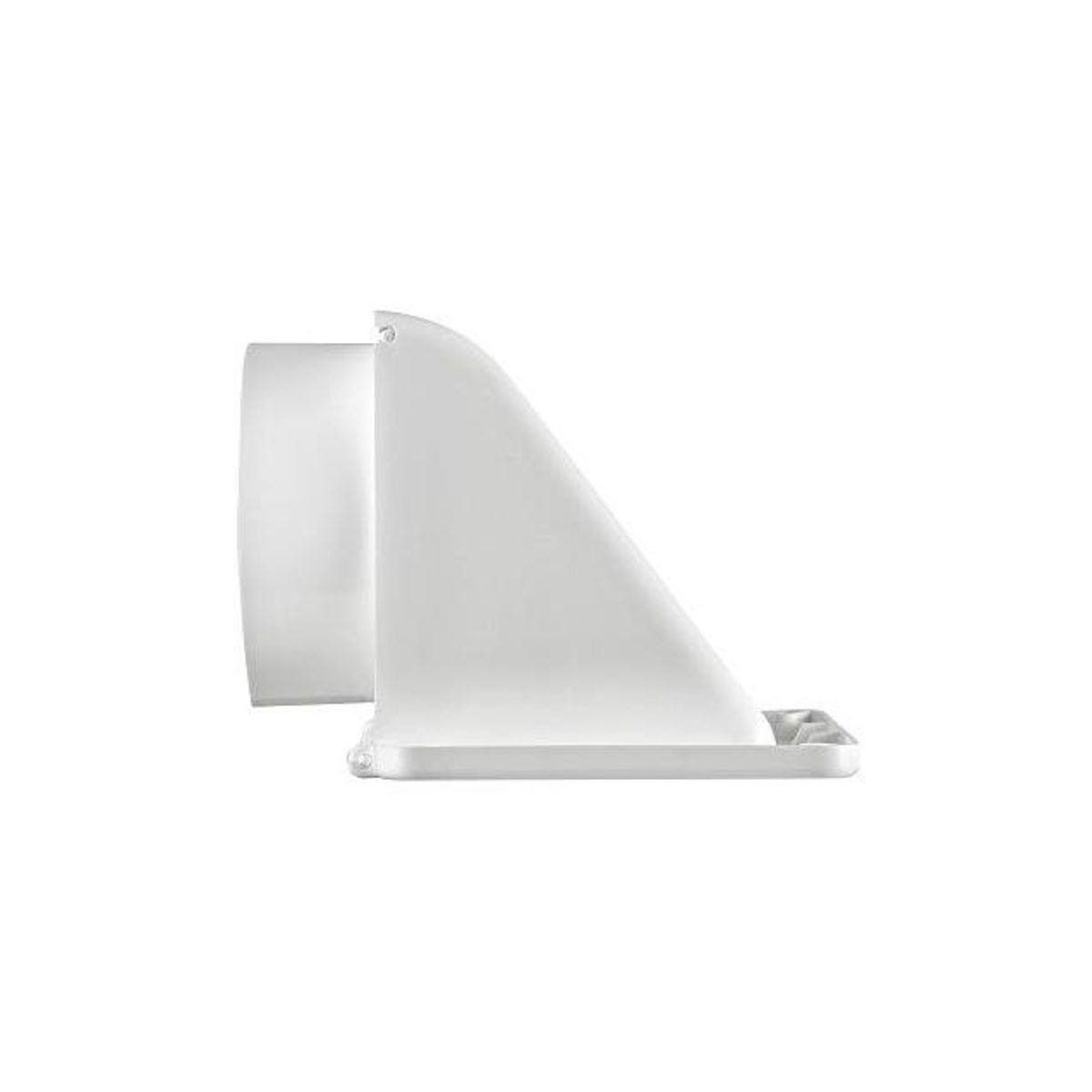 Lambro 4 In. White Plastic Recessed Soffit Exhaust Vent - photo 2 Lambro 4 In. White Plastic Recessed Soffit Exhaust Vent - photo 2