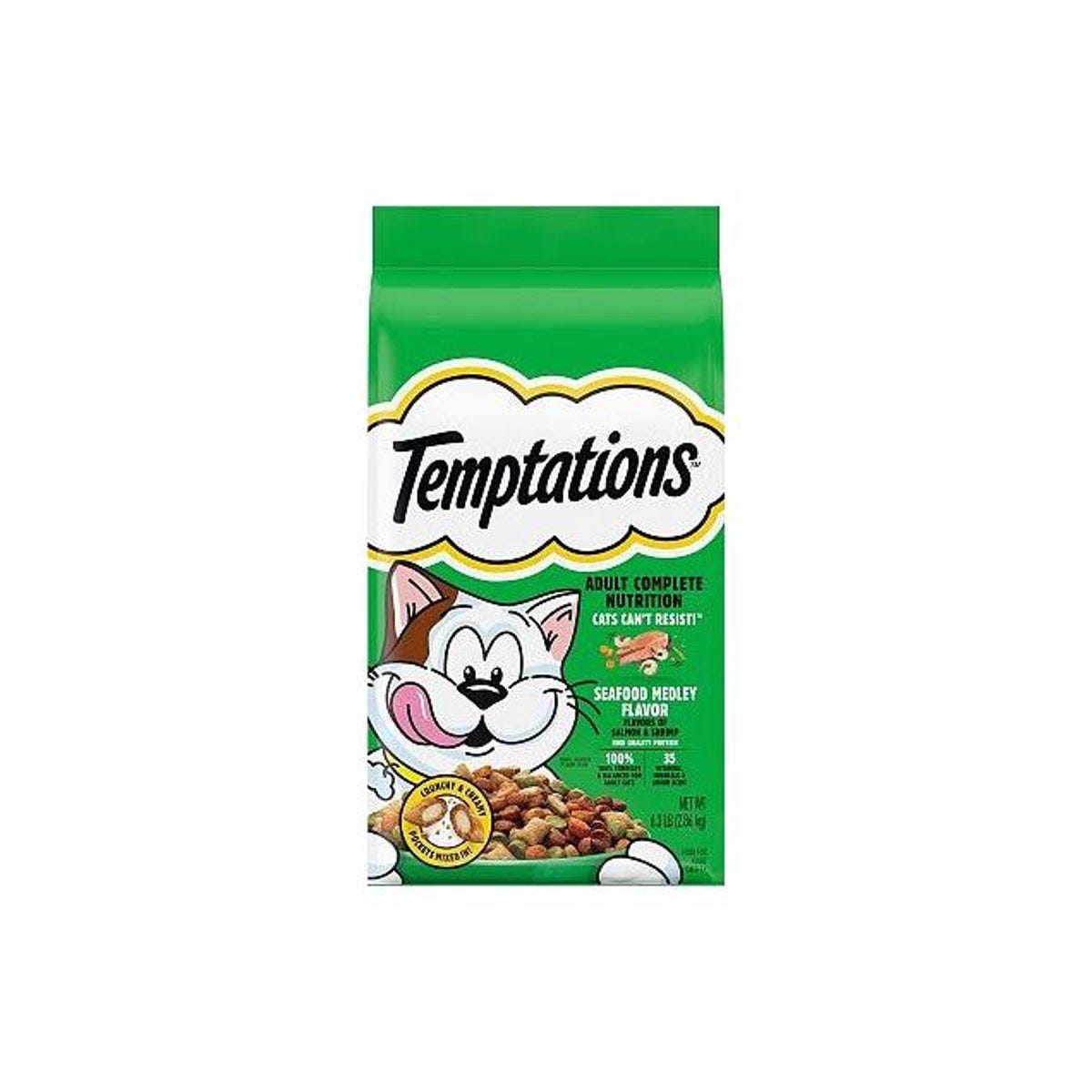 Temptations 6.3 Lb. Seafood Medley Adult Dry Cat Food