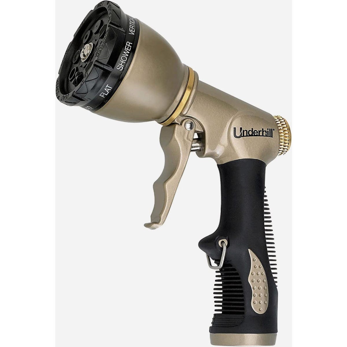 Underhill Pattern Master Gold Series Garden Water Hose Gun Nozzle Sprayer Head Underhill Pattern Master Gold Series Garden Water Hose Gun Nozzle Sprayer Head