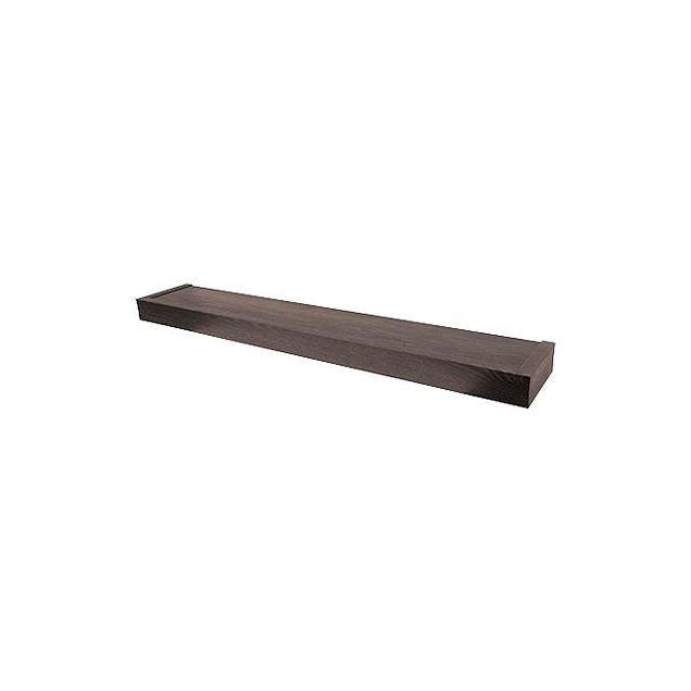 High & Mighty 36 In. Espresso Modern Design Floating Shelf