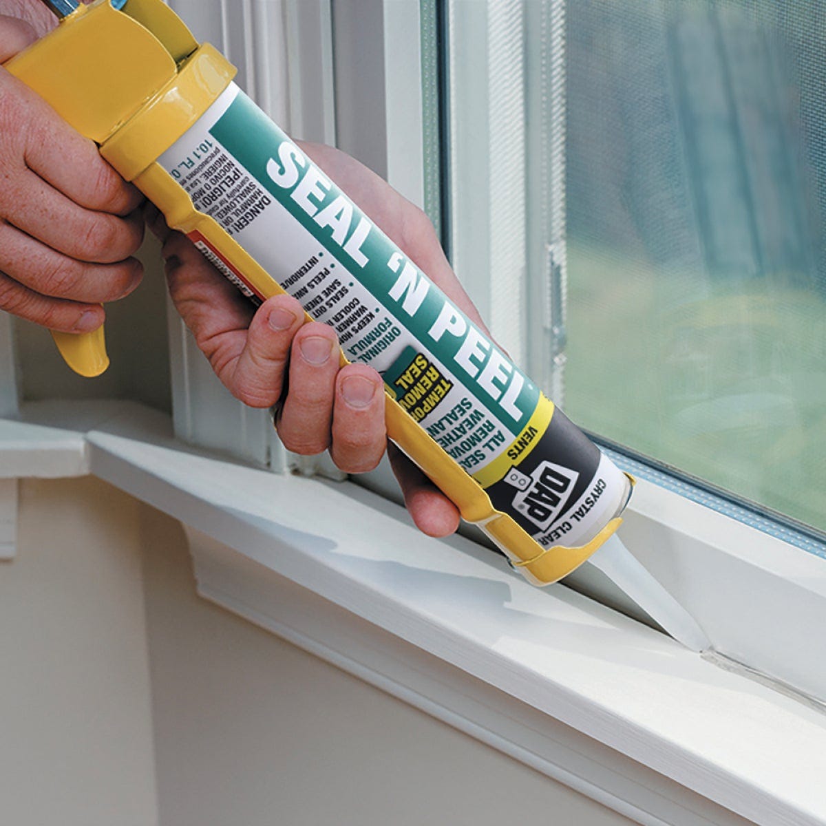 DAP SEAL 'N PEEL 10.1 Oz. Removable Weather Stripping Sealant - photo 5 DAP SEAL 'N PEEL 10.1 Oz. Removable Weather Stripping Sealant - photo 5
