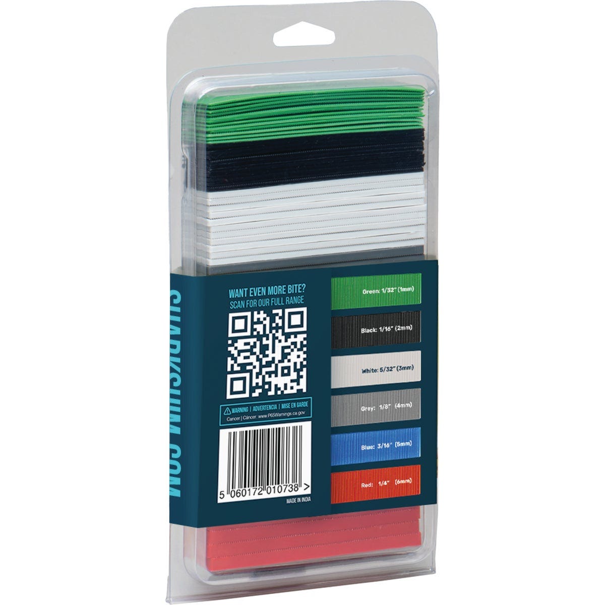 Broadfix 4 In. L Flat Polypropylene Shim, Assorted Thicknesses (60-Count) - photo 2 Broadfix 4 In. L Flat Polypropylene Shim, Assorted Thicknesses (60-Count) - photo 2