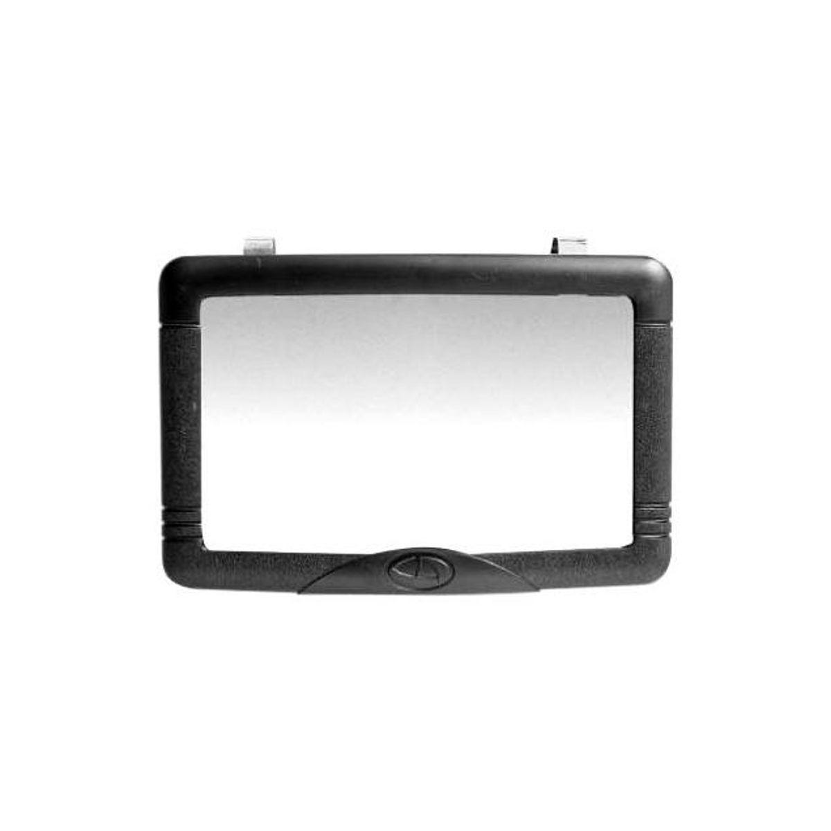 Custom Accessories 4.5 In. x 6.5 In. Black Clip-On Vanity Mirror