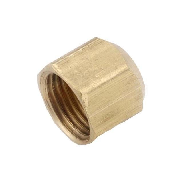 Anderson Metals 3/8 In. Brass Flare Cap