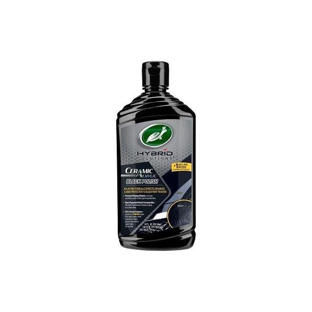Turtle Wax 14 Oz. Hybrid Solutions Ceramic Acrylic Black Car Polish
