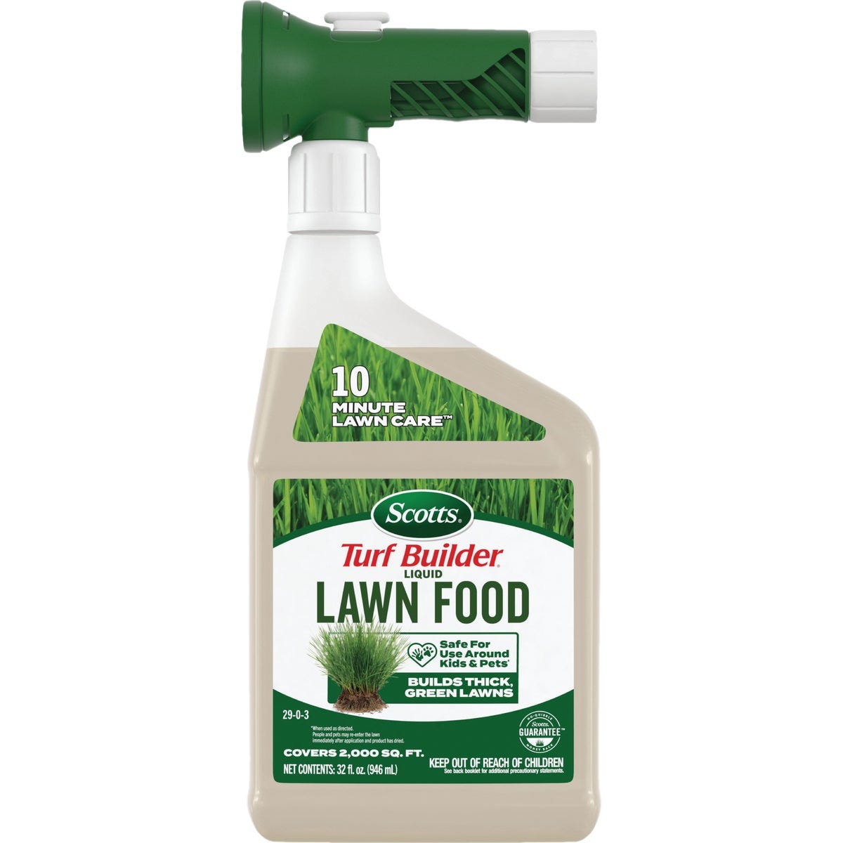 Scotts Turf Builder 32 Oz. 2000 Sq. Ft. Liquid Lawn Food Scotts Turf Builder 32 Oz. 2000 Sq. Ft. Liquid Lawn Food