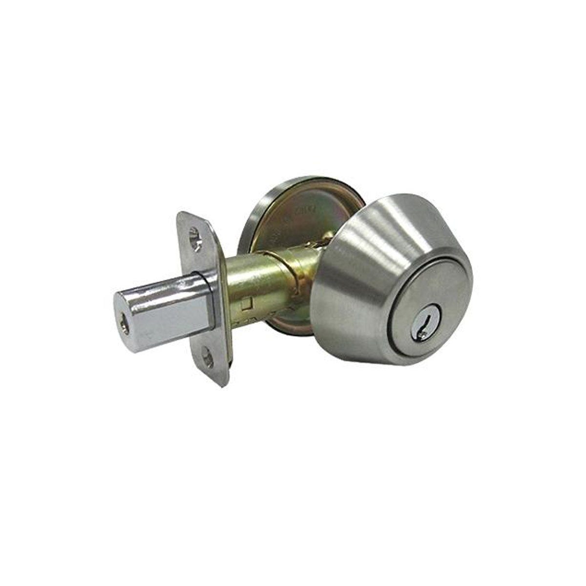 TruGuard Stainless Steel Single Cylinder Deadbolt TruGuard Stainless Steel Single Cylinder Deadbolt