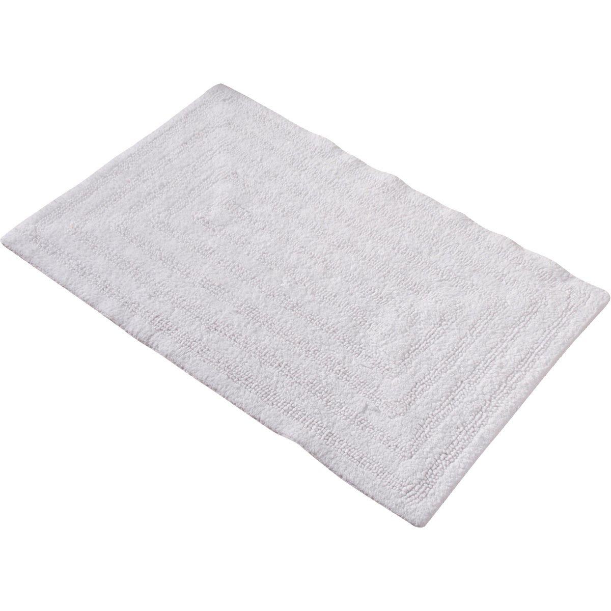 Moda At Home 20 In. x 30 In. White Cotton Amera Reversible Bath Mat - photo 2 Moda At Home 20 In. x 30 In. White Cotton Amera Reversible Bath Mat - photo 2
