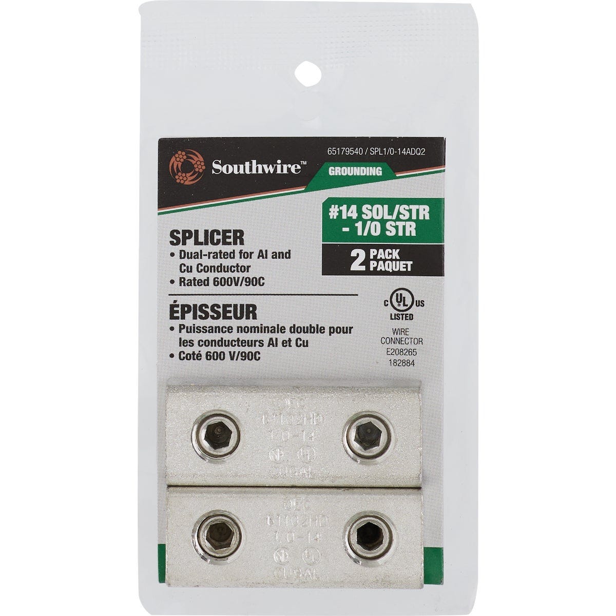 Southwire #14 STR #1/0 STR Splicer (2-Pack) - photo 2