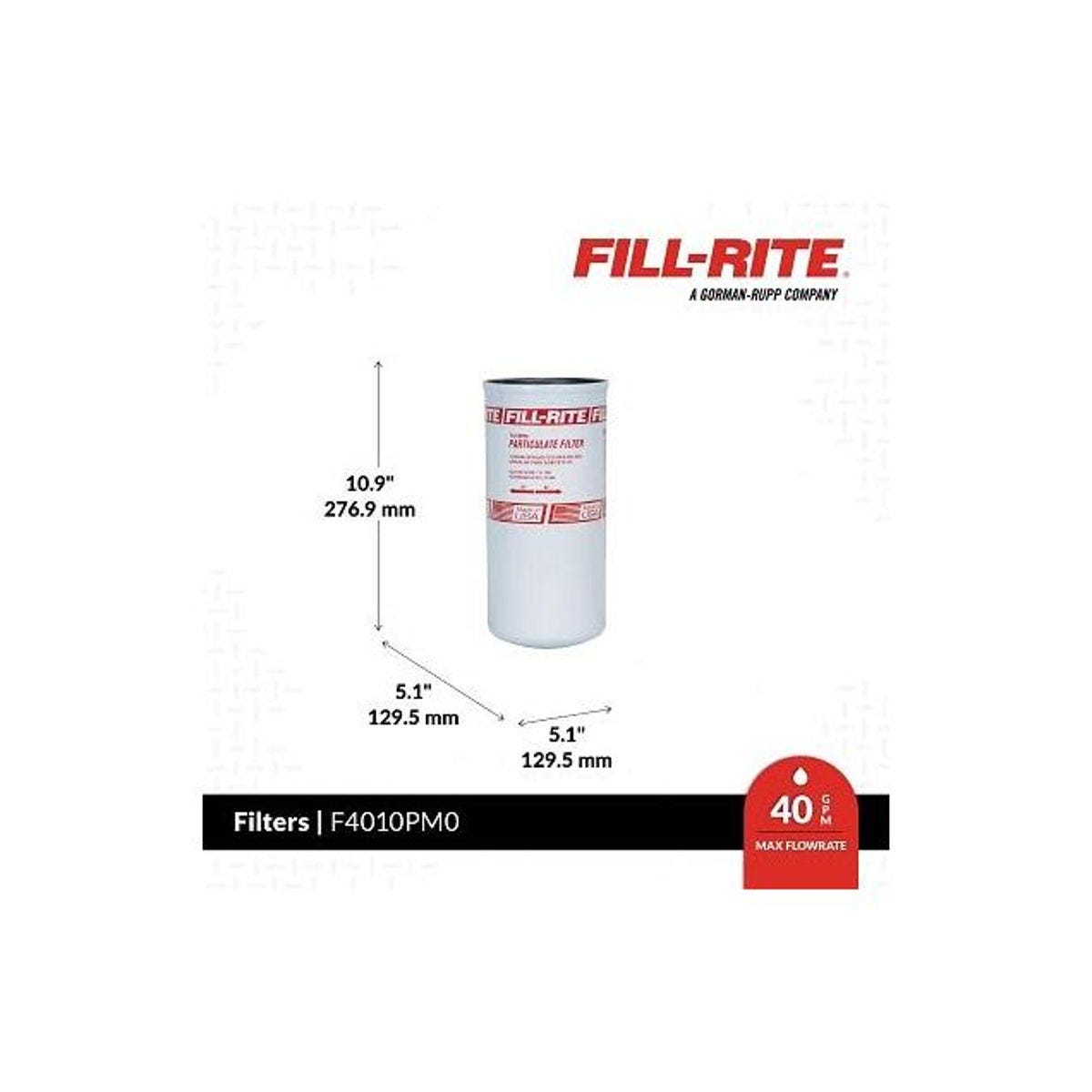Fill-Rite 10 Micron Particulate Fuel Transfer Filter - photo 3 Fill-Rite 10 Micron Particulate Fuel Transfer Filter - photo 3