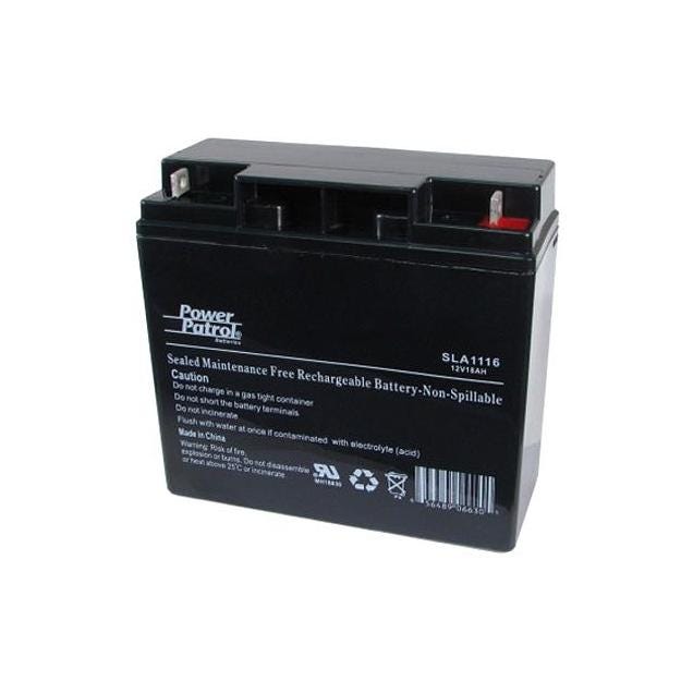 Interstate 12V 18A Sealed Lead Acid Battery