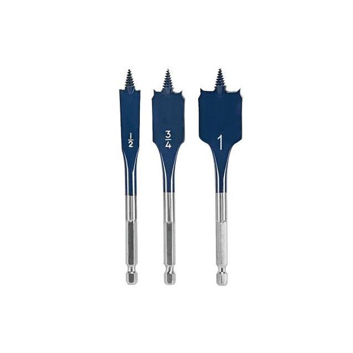 Bosch 3-Piece Daredevil Stubby Spade Drill Bit Set
