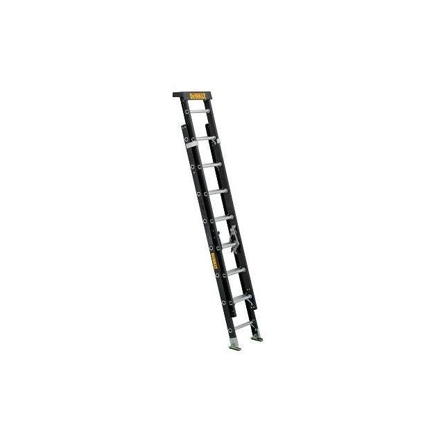 DEWALT 16 Ft. Fiberglass Extension Ladder Type 1A Duty Rating DEWALT 16 Ft. Fiberglass Extension Ladder Type 1A Duty Rating