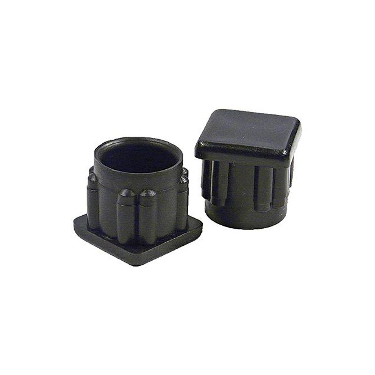 TruGuard 3/4 In. ID Internal Square Plastic Furniture Glide (4-Pack)