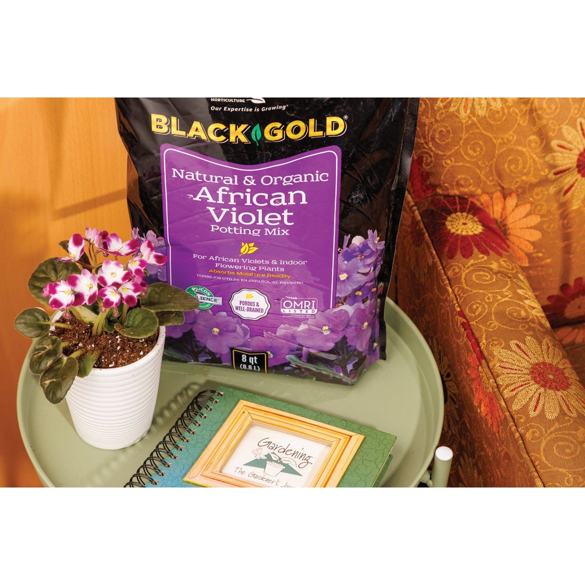 Black Gold 8 Qt. Natural & Organic African Violet Potting Mix - photo 3 Black Gold 8 Qt. Natural & Organic African Violet Potting Mix - photo 3