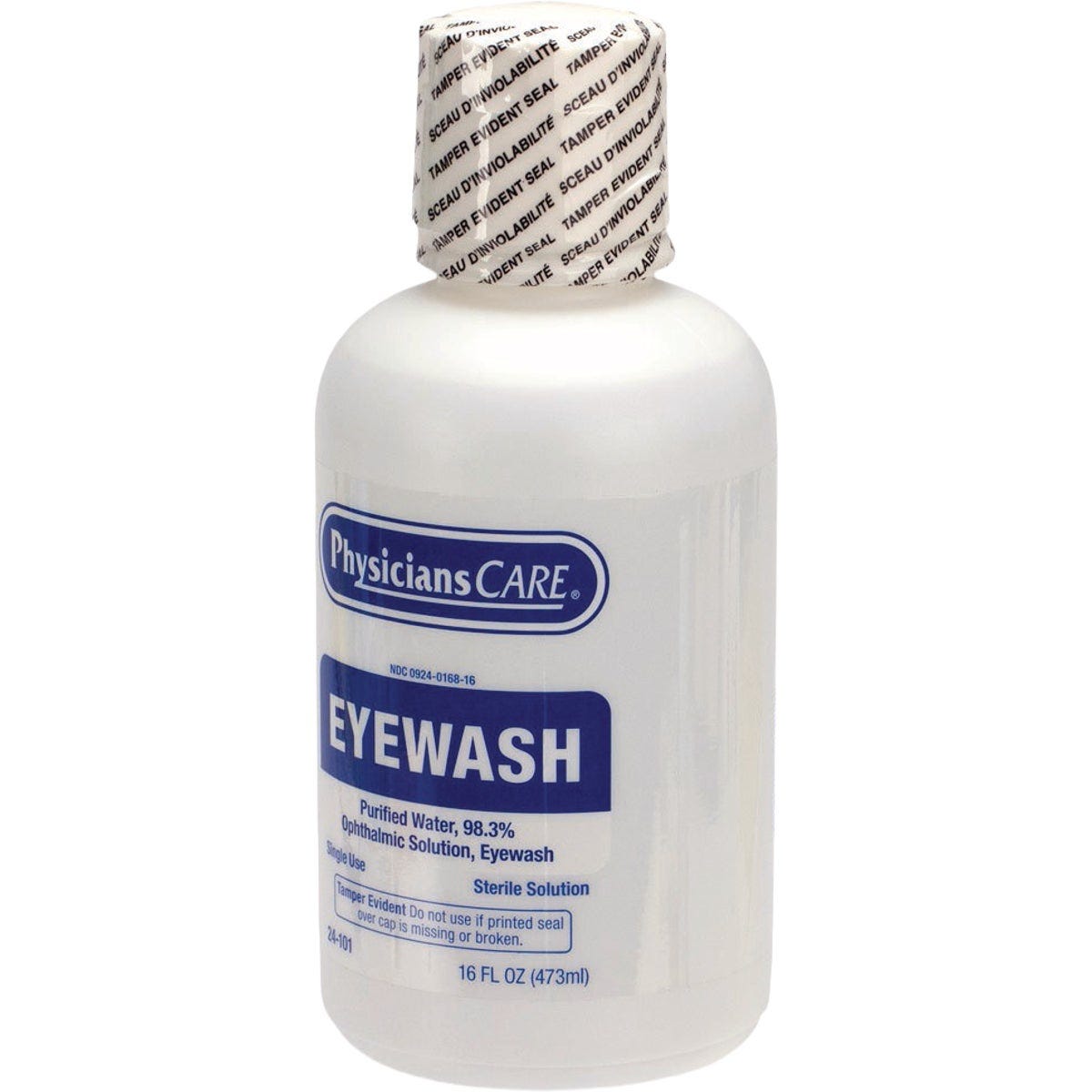 First Aid Only 16 Oz. Screw Cap Eyewash Refill Bottle - photo 4 First Aid Only 16 Oz. Screw Cap Eyewash Refill Bottle - photo 4