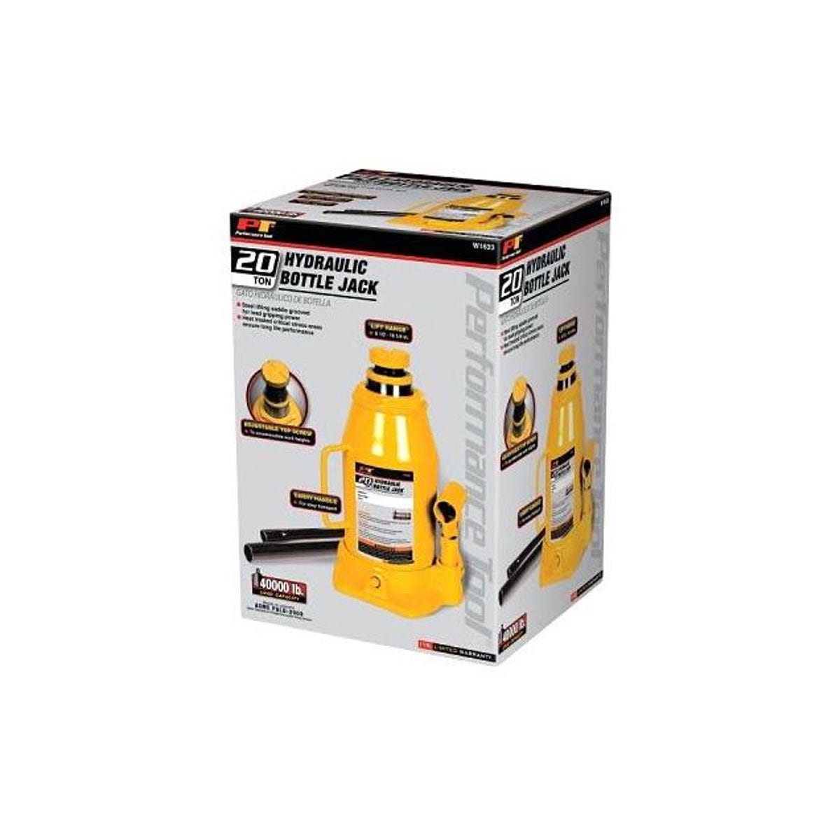Performance Tool 20-Ton Hydraulic Bottle Jack - photo 2