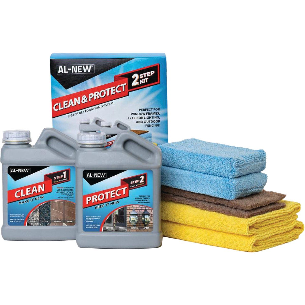 AL New 16 Oz. Outdoor Clean & Protect Kit AL New 16 Oz. Outdoor Clean & Protect Kit