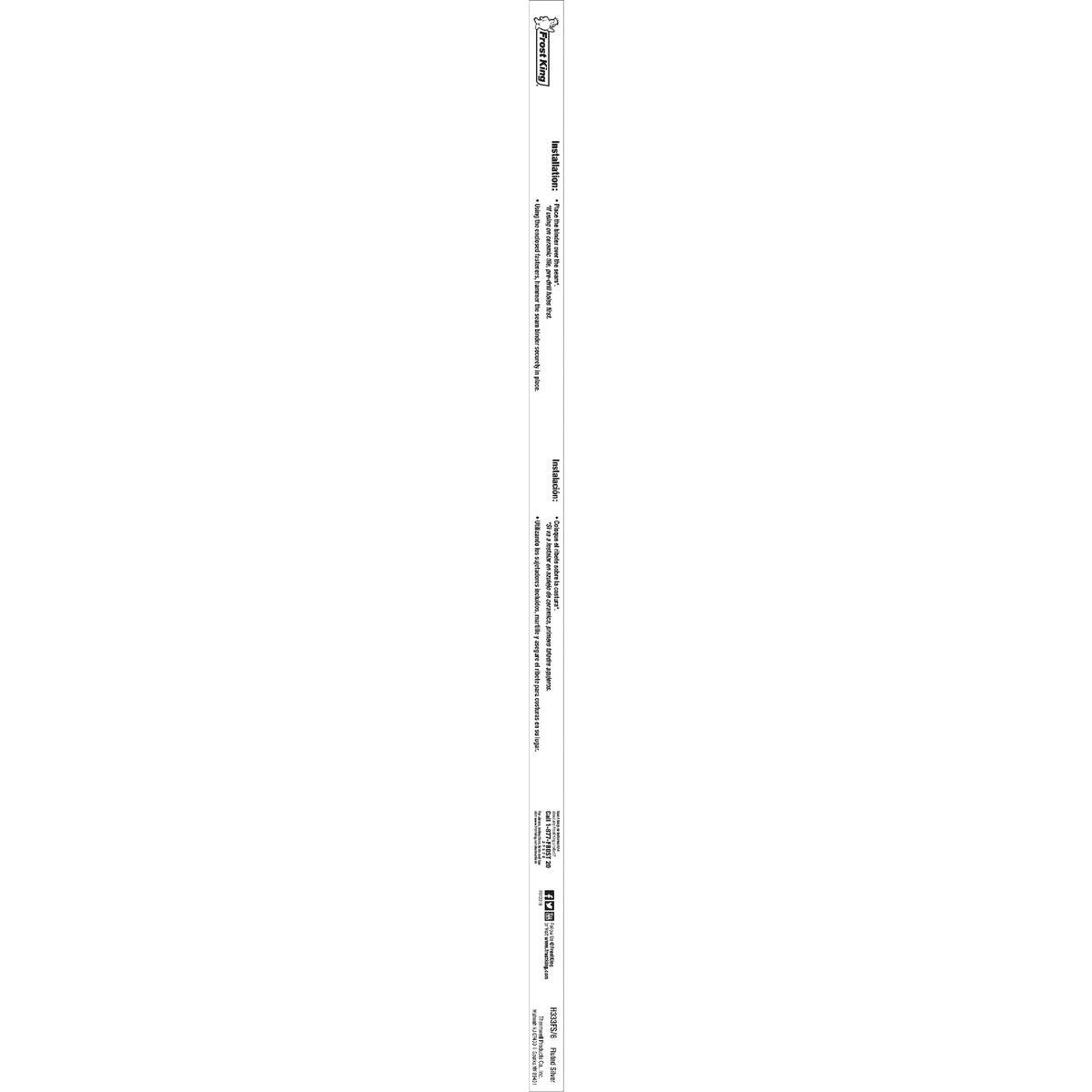 Do it Silver 3/4 In. x 6 Ft. Aluminum Seam Binder - photo 3