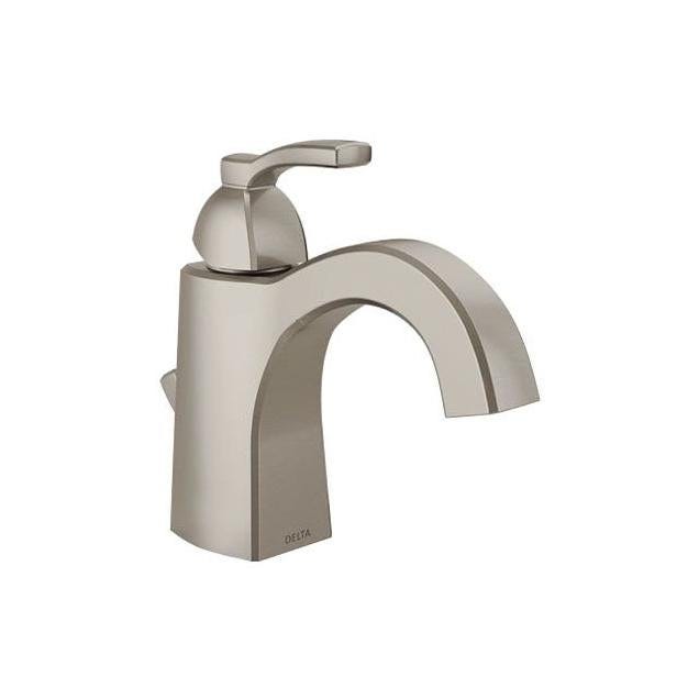 Delta Flynn Stainless Single-Handle 4 In. Centerset Bathroom Faucet Delta Flynn Stainless Single-Handle 4 In. Centerset Bathroom Faucet