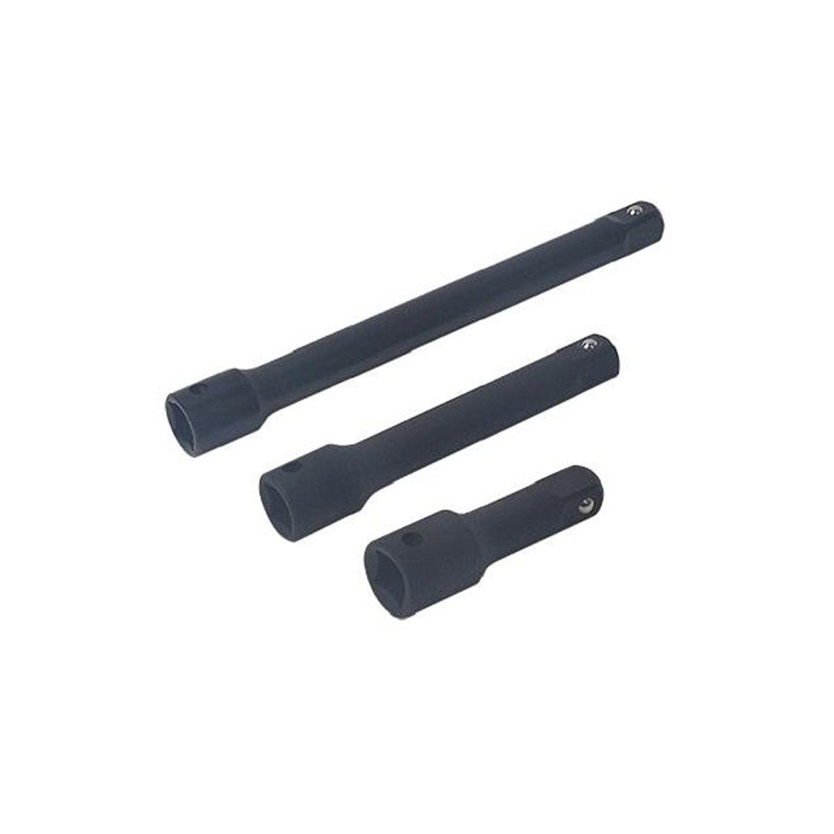 1/2 In. Drive Impact Extension Bar Set, 3-Piece