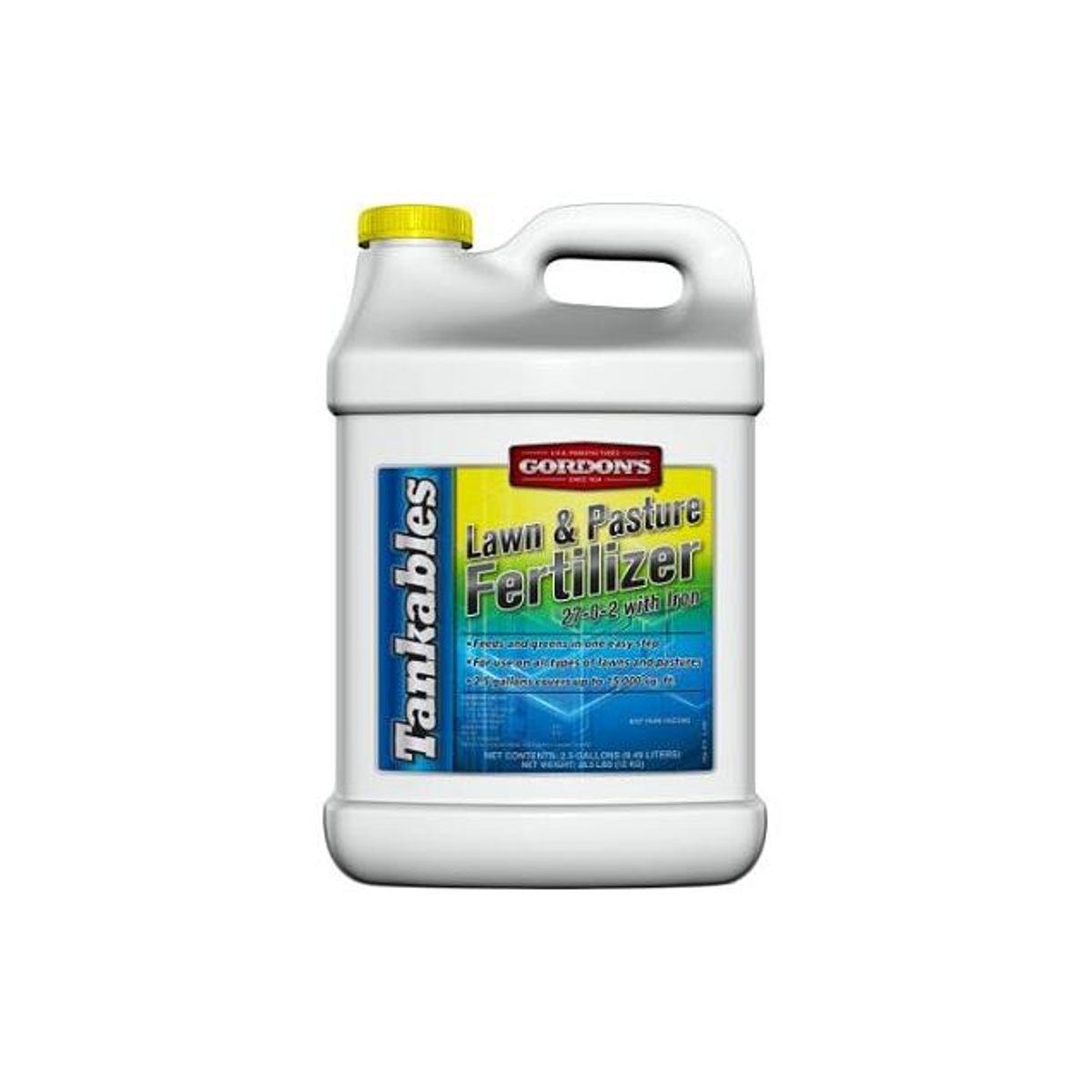 Gordon's 2.5 Gal. 15,000 Sq. Ft. 27-0-2 Tankables Lawn & Pasture Fertilizer Concentrate