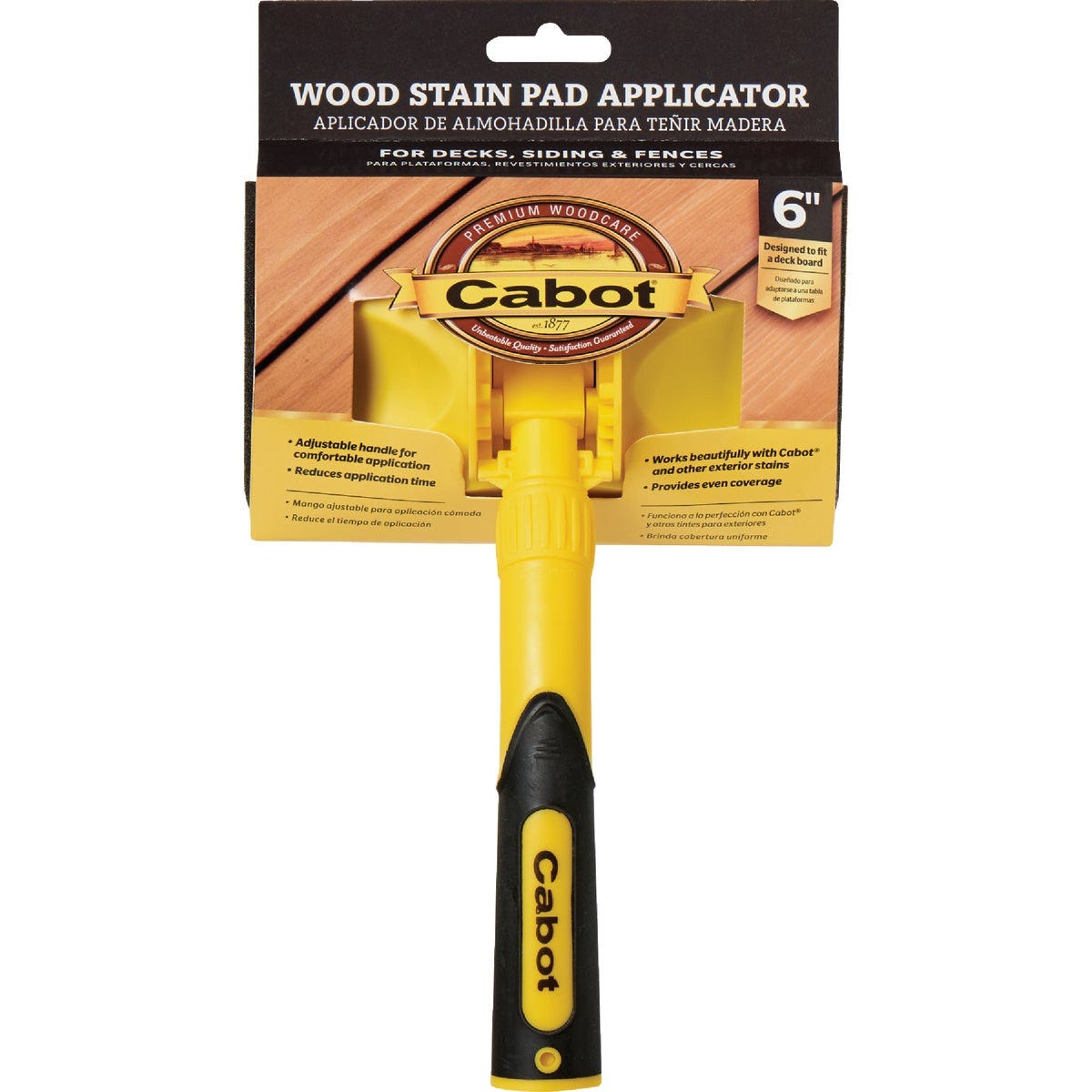 Cabot Wood Stain Pad Applicator, 6 In. Cabot Wood Stain Pad Applicator, 6 In.