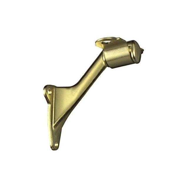 National Hardware 2-Piece Bright Brass Handrail Bracket National Hardware 2-Piece Bright Brass Handrail Bracket